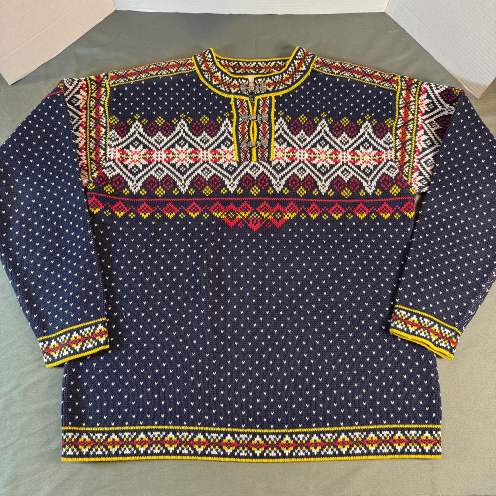 Hanna Andersson Fair Isle Nordic Norwegian Sweater Small